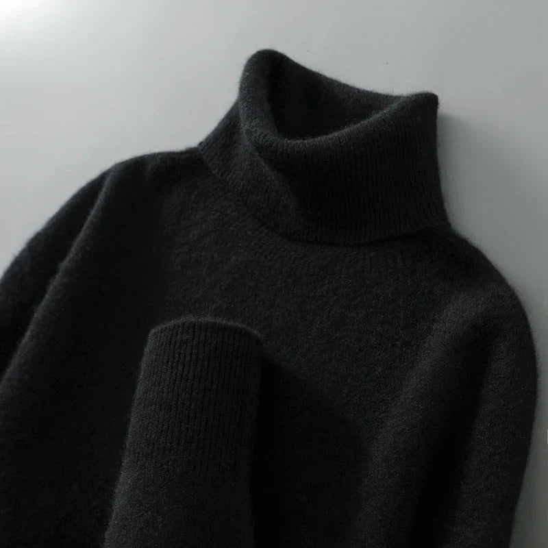 Olivia | Merino Wool Turtleneck Jumper