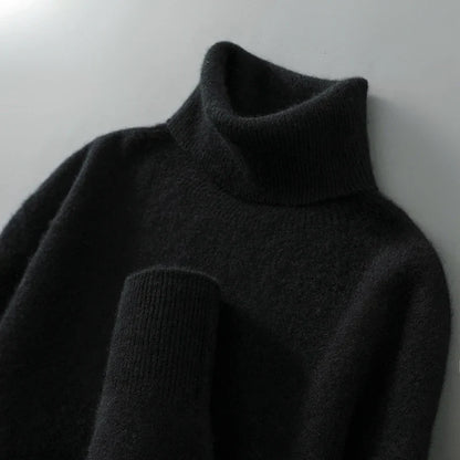 Olivia | Merino Wool Turtleneck Jumper