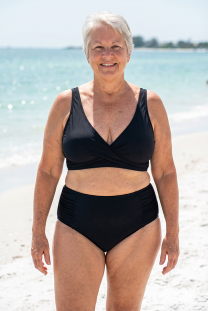 Shirley - Ruched Fabric Bikini